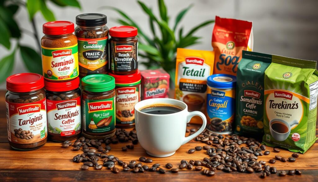 Marcas de café solúvel